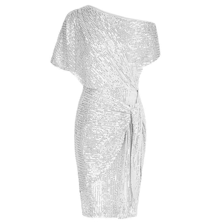 AURELIA™ - Elegant Sequined Off-Shoulder Bodycon Party Dress
