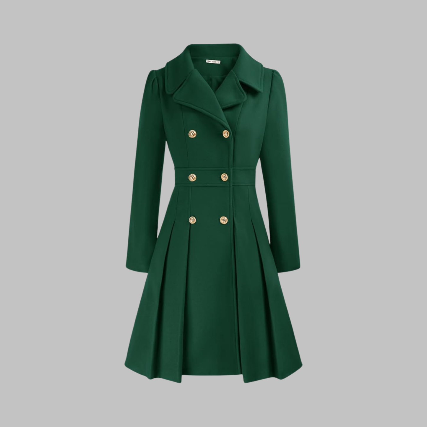 Amelia - Elegant Long Sleeve Coat