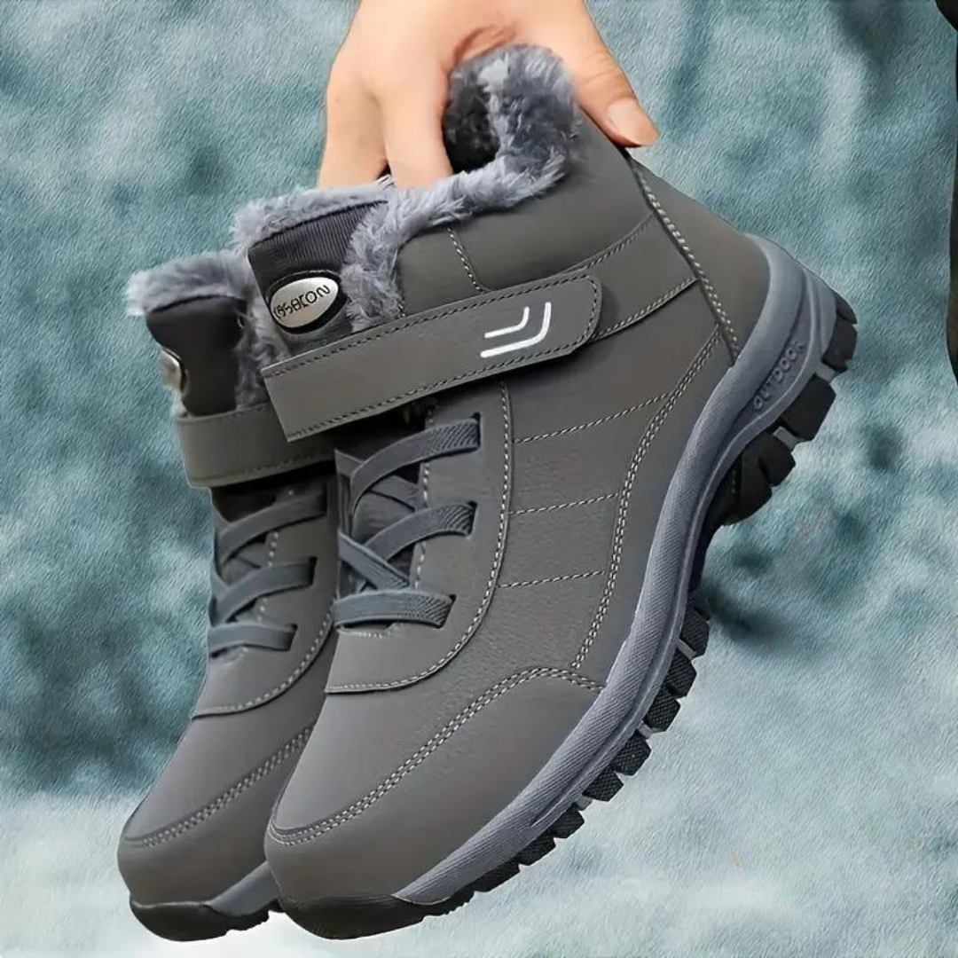CARLA™ - Unisex Winter Fleece Lined Anti-Slip Snow Ankle Boots