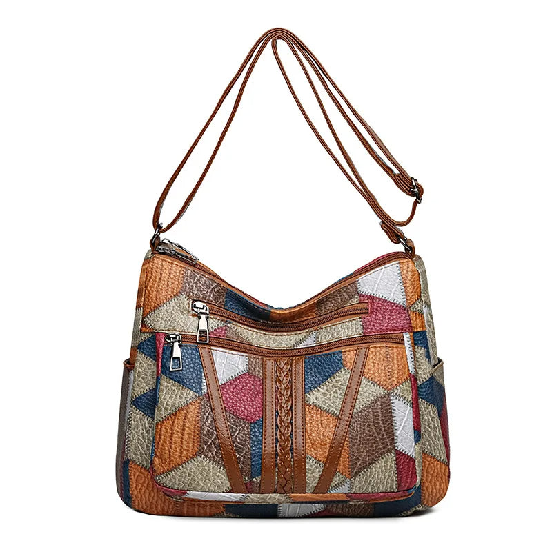 Nella | Τσάντα patchwork