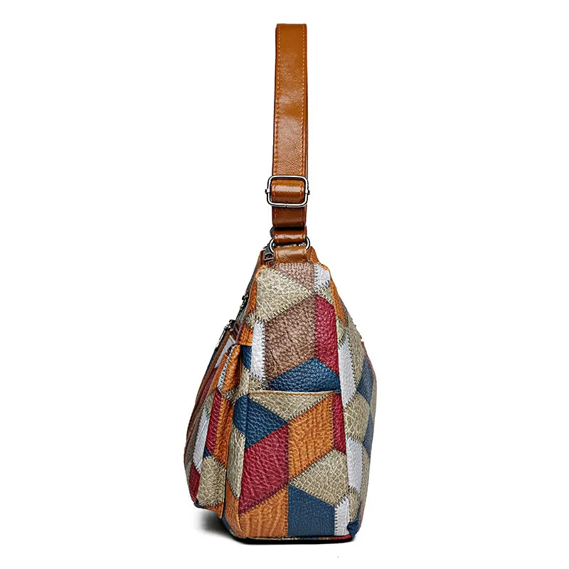 Nella | Τσάντα patchwork