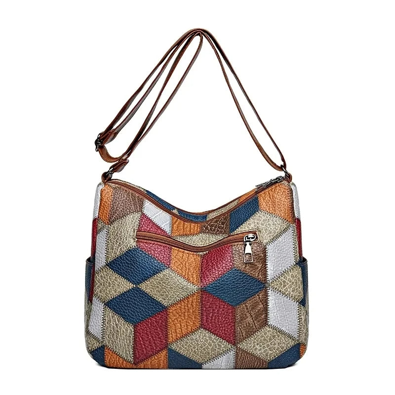 Nella | Τσάντα patchwork