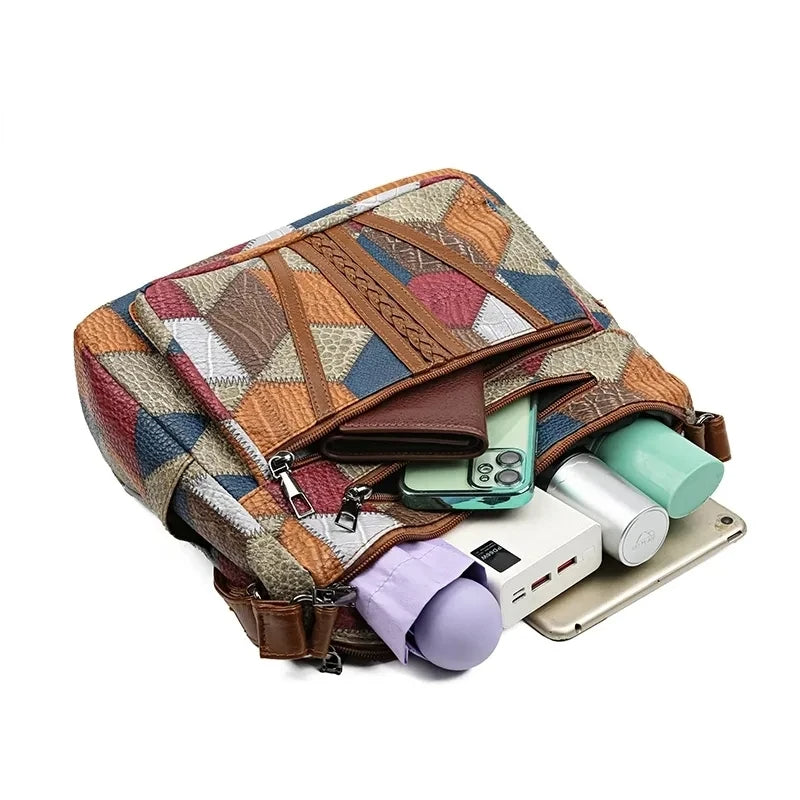 Nella | Τσάντα patchwork