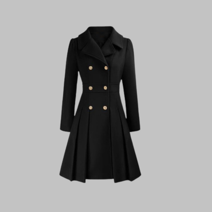 Amelia - Elegant Long Sleeve Coat