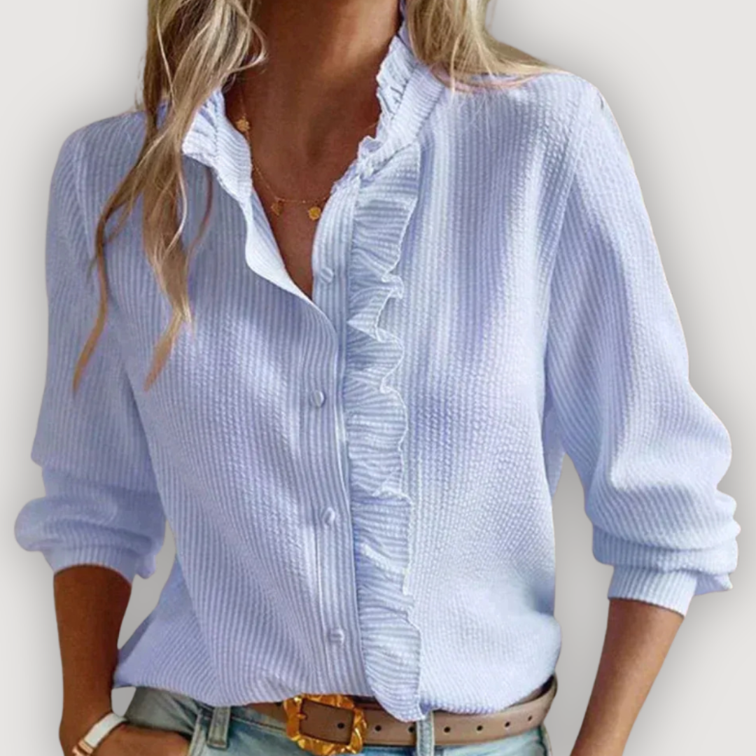 CLARA – RUFFLED BLOUSE