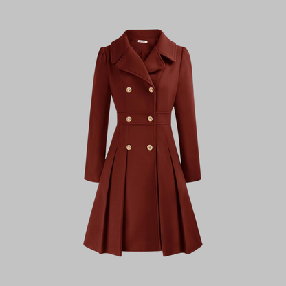 Amelia - Elegant Long Sleeve Coat