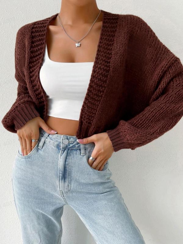 HEIDI™ - Open Front Knit Cardigan with Cartoon Print for Cosy Outfits