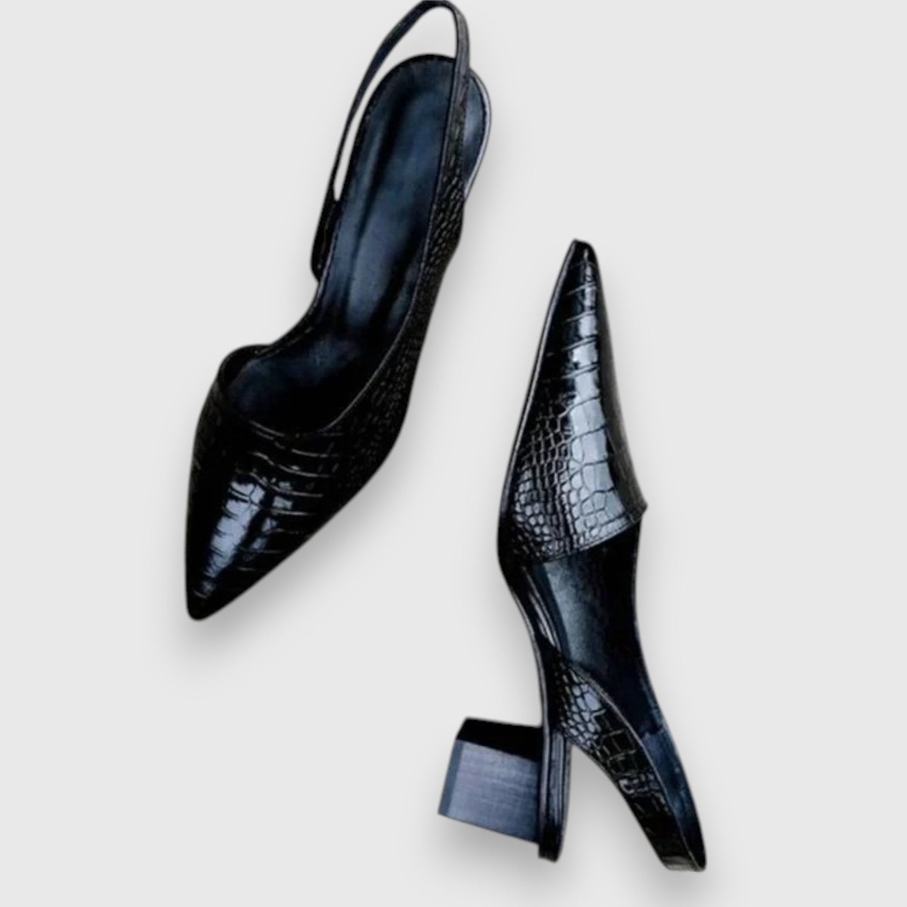 Νόρα | Vintage Σανδάλια με Τακούνι Slingback