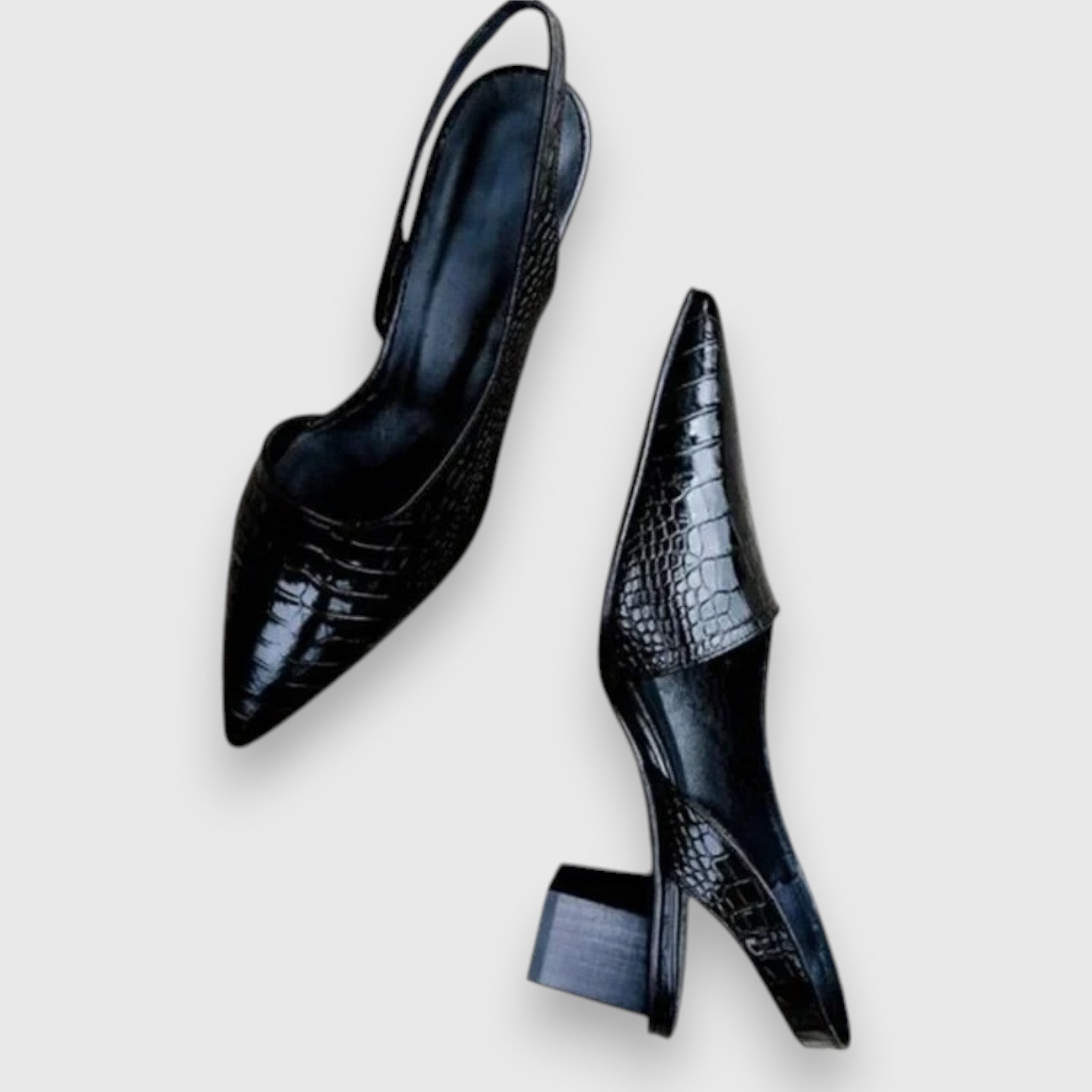 Νόρα | Vintage Σανδάλια με Τακούνι Slingback