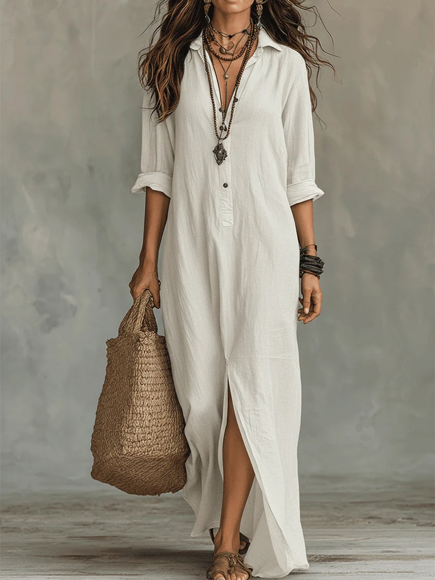 Joanna | Comfortable maxi dress that flatters the figure