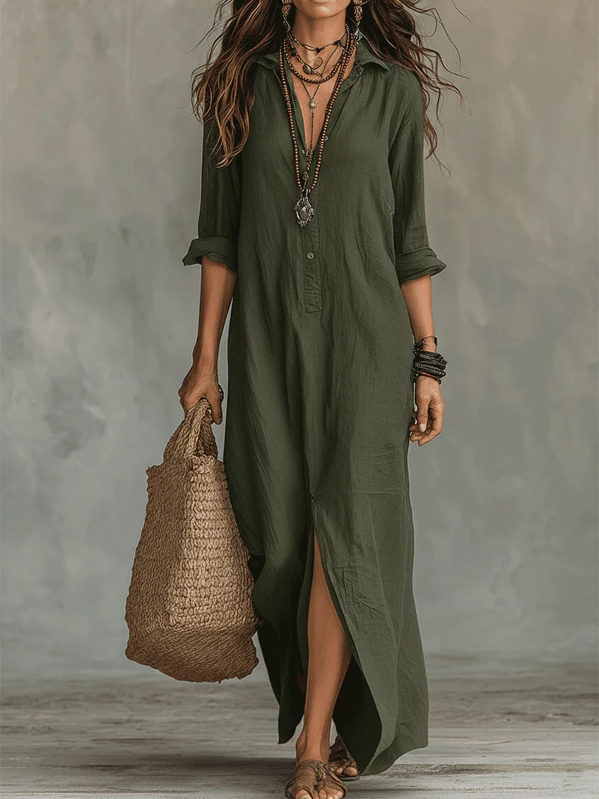 Joanna | Comfortable maxi dress that flatters the figure
