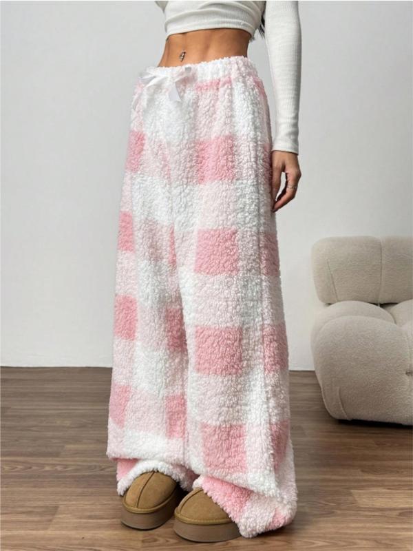AMBER™ - Comfortable Plaid Straight Trousers for Cold Weather Wear