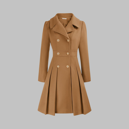 Amelia - Elegant Long Sleeve Coat