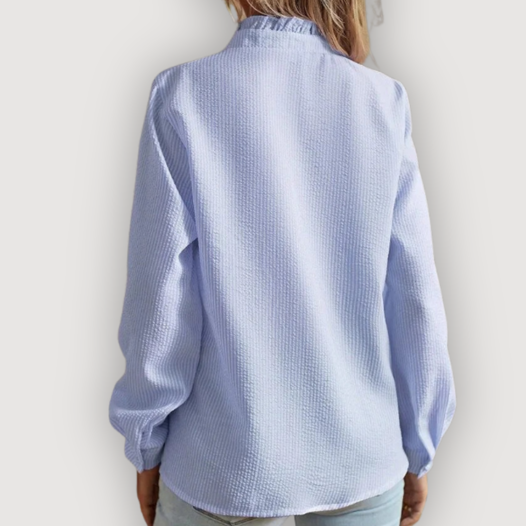 CLARA – RUFFLED BLOUSE