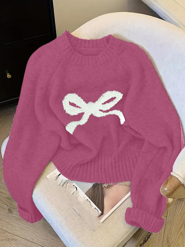 GRACIE™ - Elegant Bow Knit Sweater for Autumn & Winter Fashion