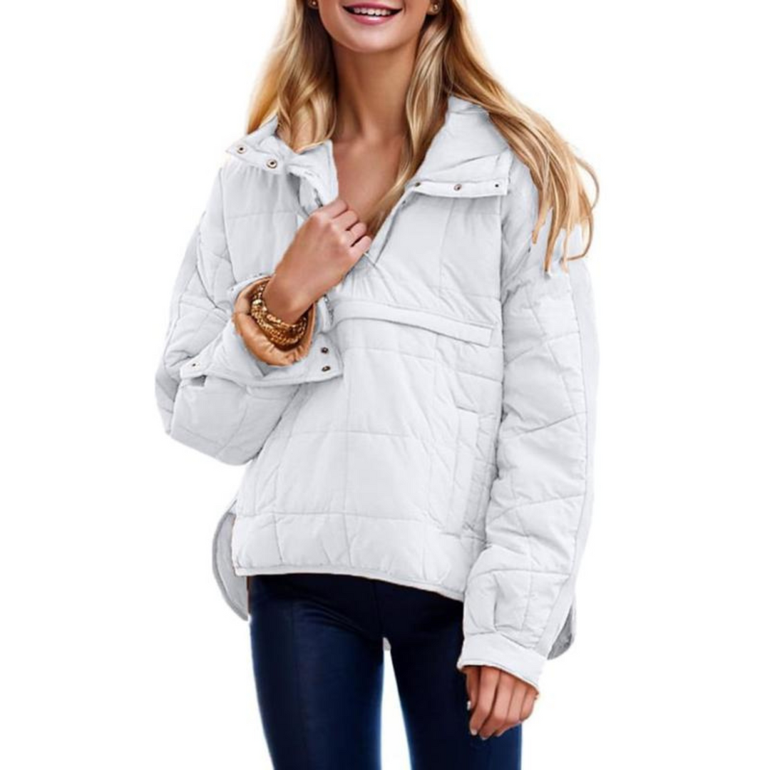 FARRELL™ – Oversized Hooded Pullover Jacket