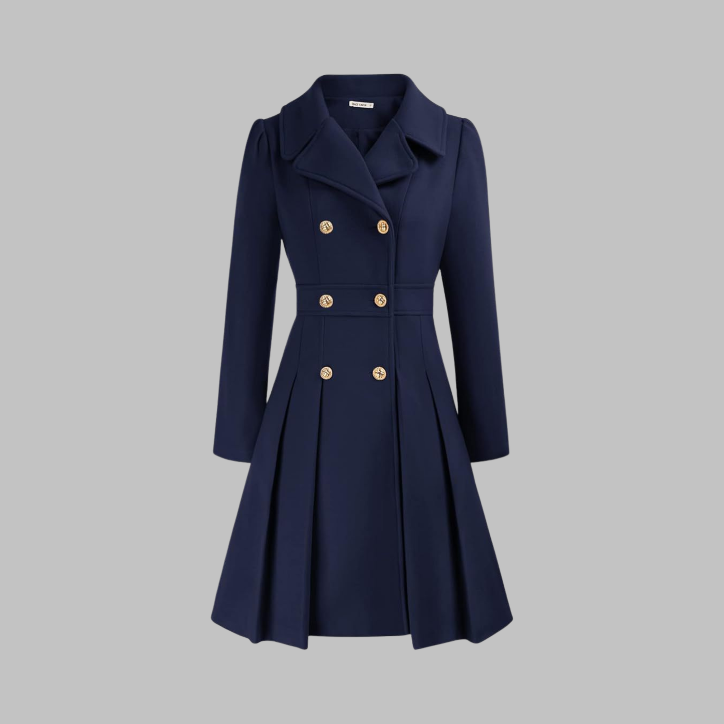 Amelia - Elegant Long Sleeve Coat