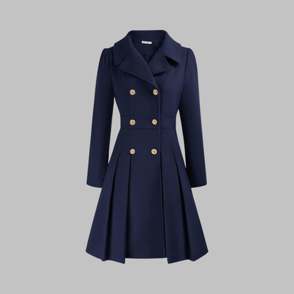 Amelia - Elegant Long Sleeve Coat