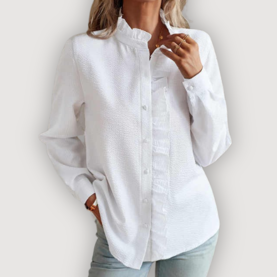 CLARA – RUFFLED BLOUSE