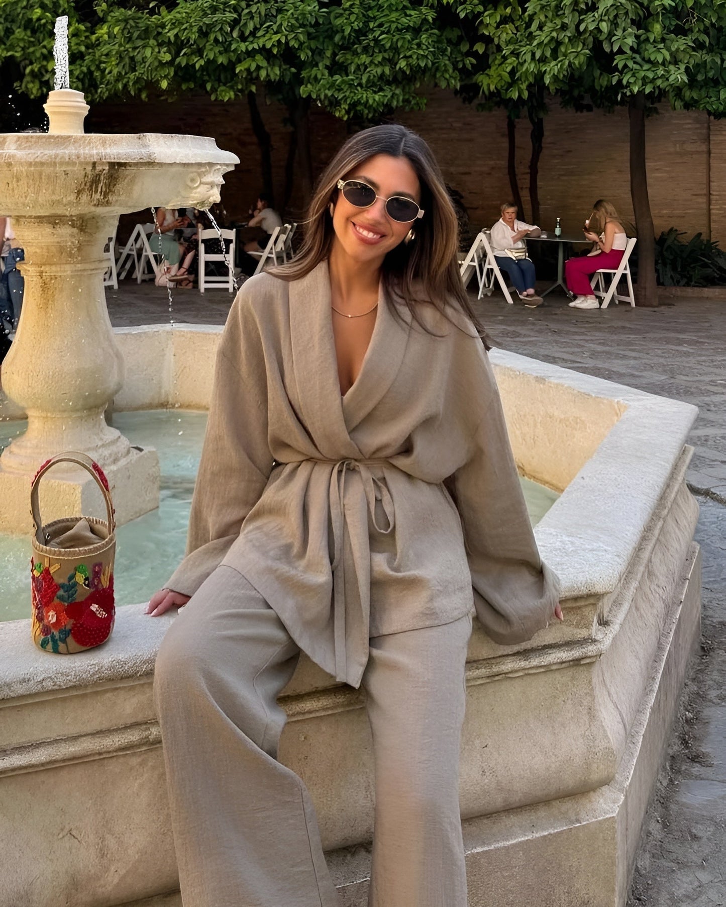 MERAL | Two-piece linen set