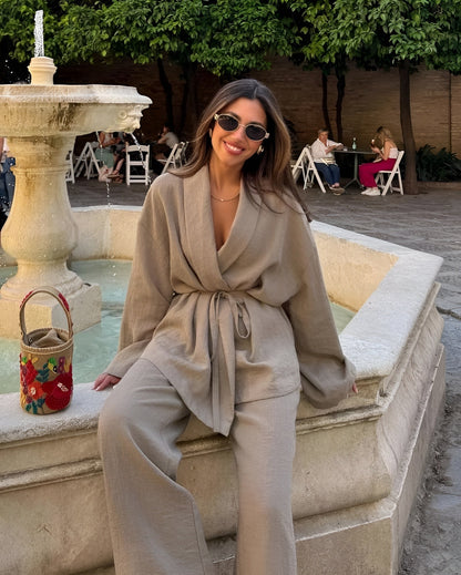 MERAL | Two-piece linen set