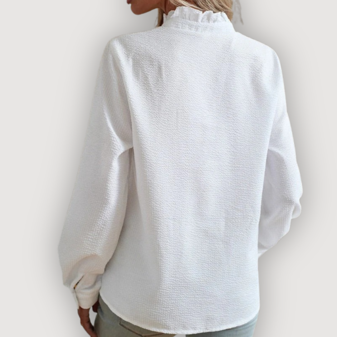 CLARA – RUFFLED BLOUSE