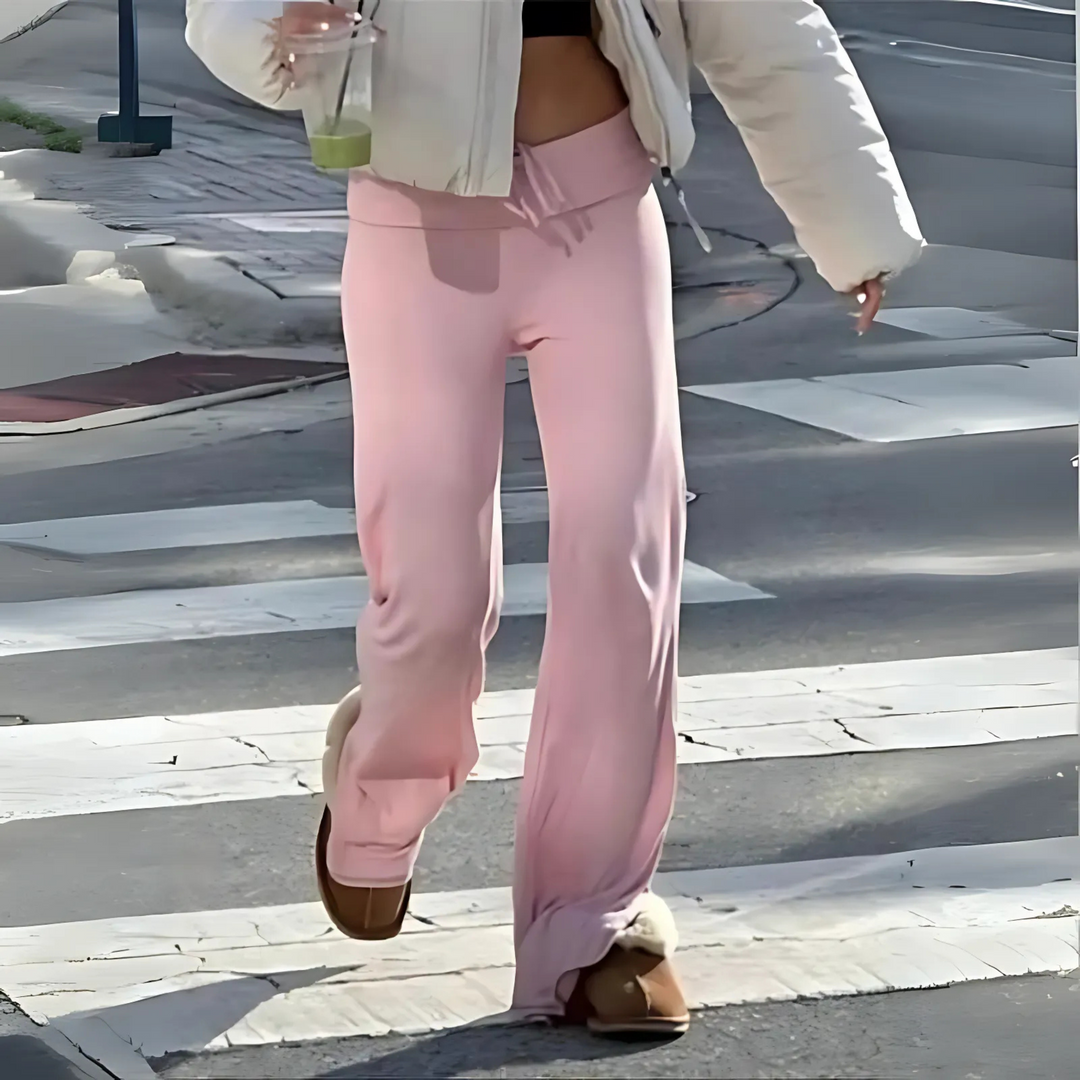 SANDOK™ - Casual Drawstring Straight Leg Trousers