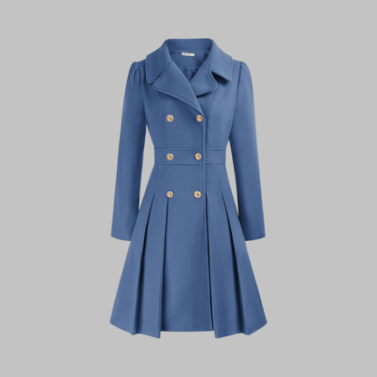 Amelia - Elegant Long Sleeve Coat