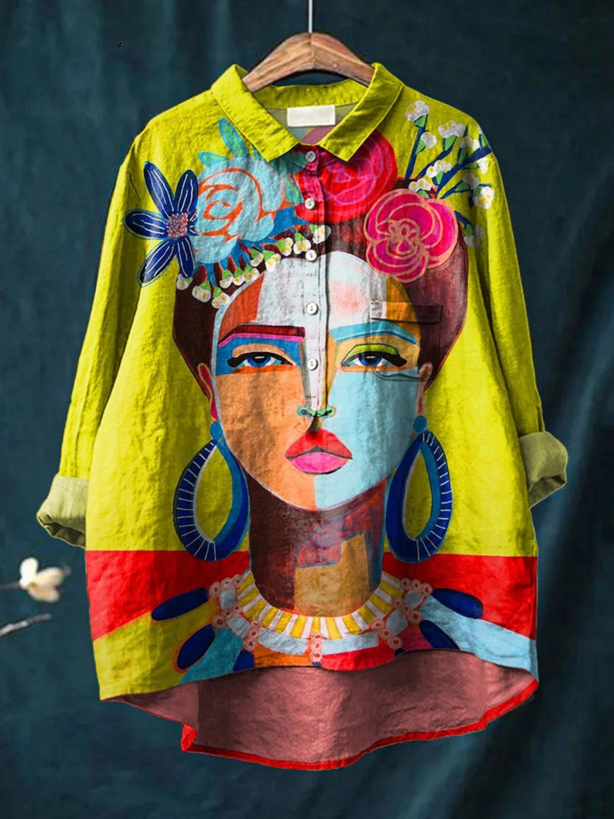 Amber | Freda Art Print Female Loose T-Shirt