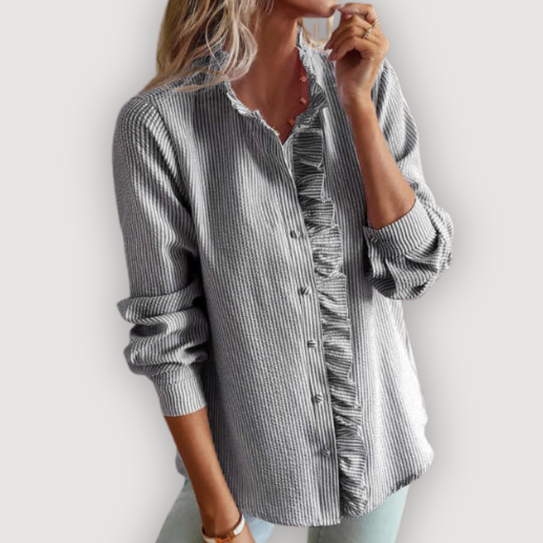 CLARA – RUFFLED BLOUSE
