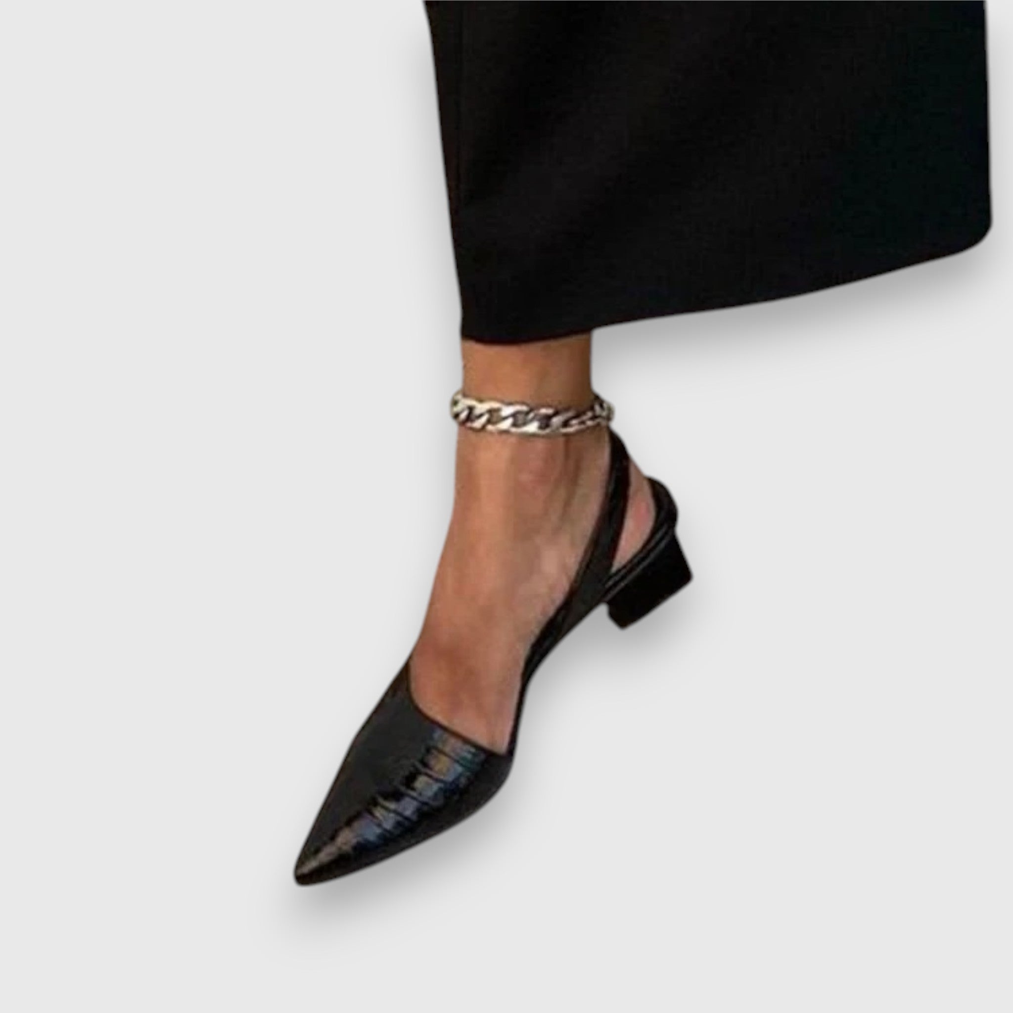 Νόρα | Vintage Σανδάλια με Τακούνι Slingback