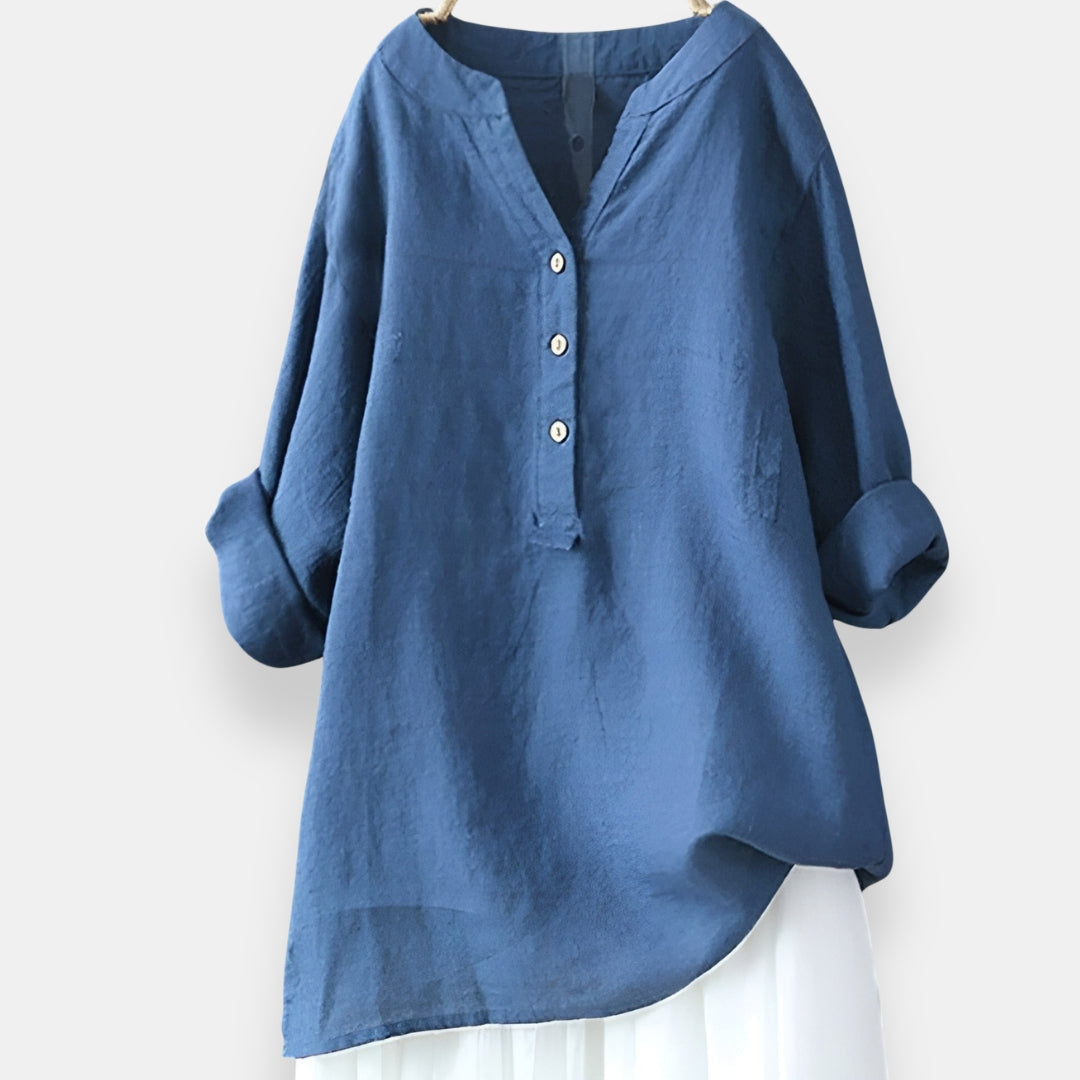 Mélaine | Τουνίκ oversized με κουμπιά