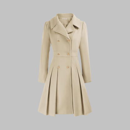 Amelia - Elegant Long Sleeve Coat