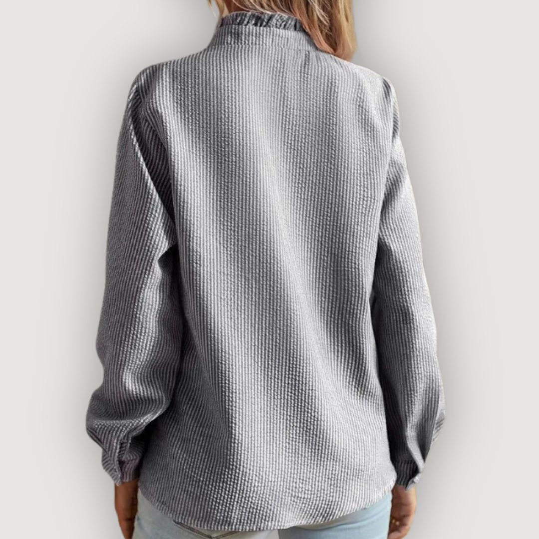 CLARA – RUFFLED BLOUSE