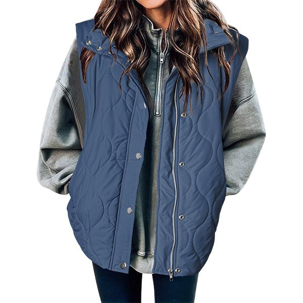LIBBY™ - Women's Casual Puffer Quilted Oversized Lightweight Vest