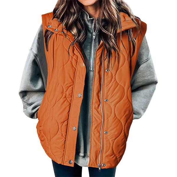 LIBBY™ - Women's Casual Puffer Quilted Oversized Lightweight Vest