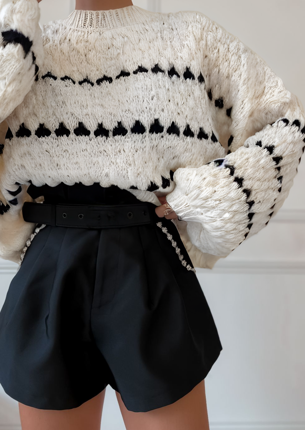 Vanilla | Oversized Knit Sweater – Comfort & Style