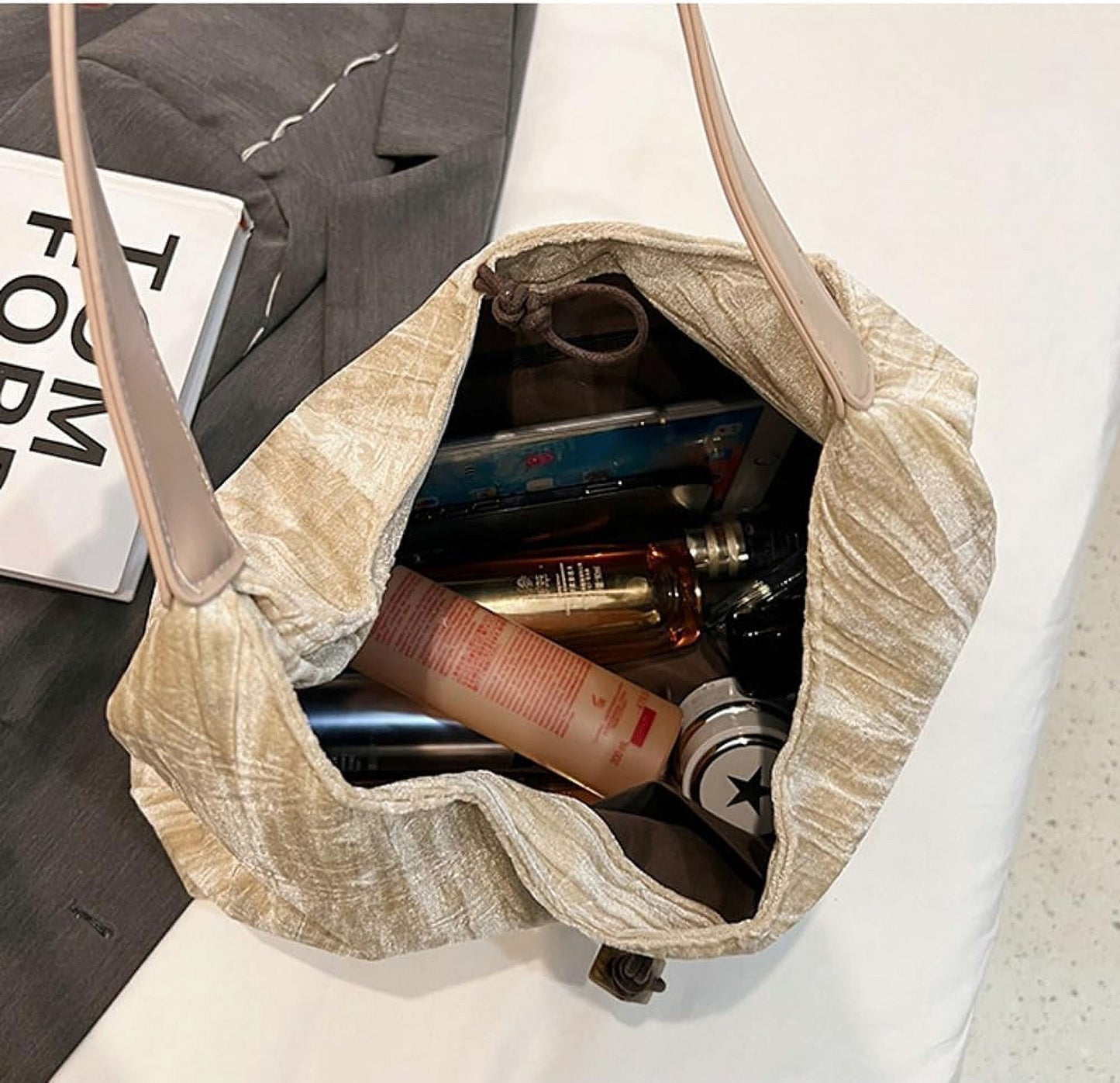 Amélie - Velvet Crossbody Shoulder Bag