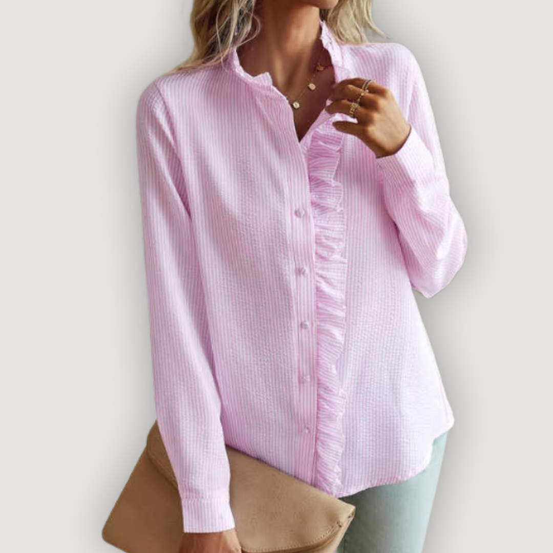 CLARA – RUFFLED BLOUSE