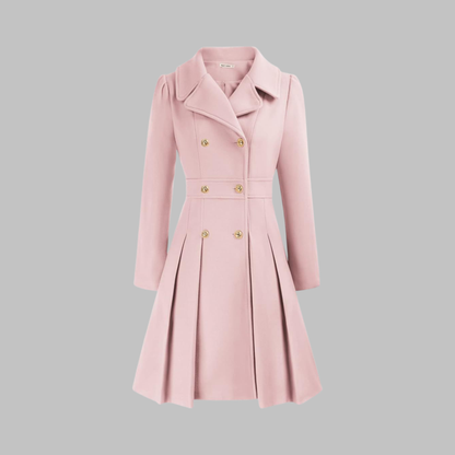 Amelia - Elegant Long Sleeve Coat