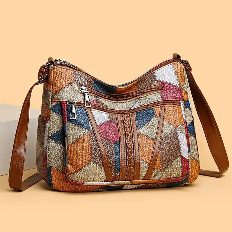 Nella | Τσάντα patchwork
