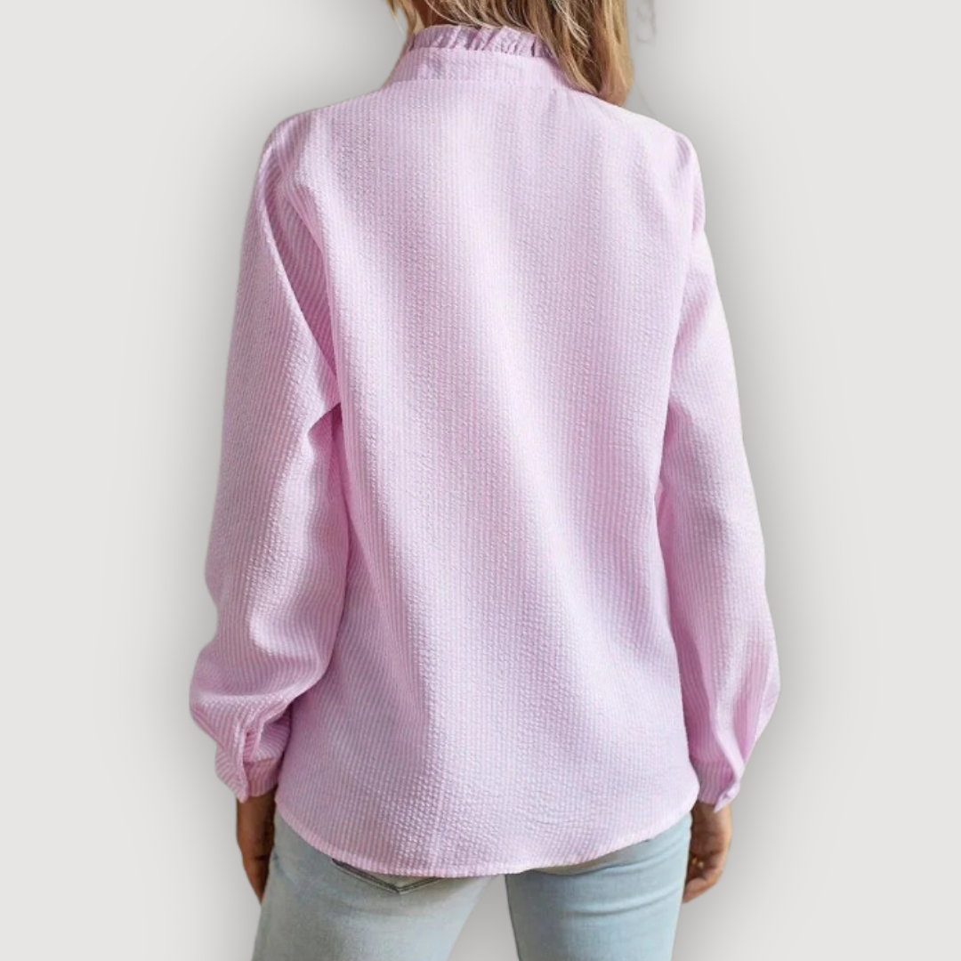 CLARA – RUFFLED BLOUSE