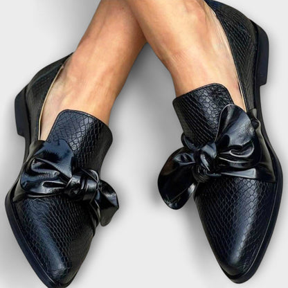 Orthopedic Bow Loafers "Licia"