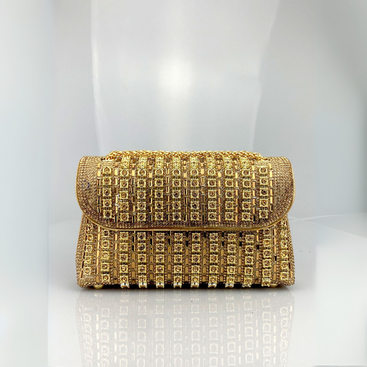 LAVIERA™ - Chic Chain Coloured Diamond Shoulder Bag