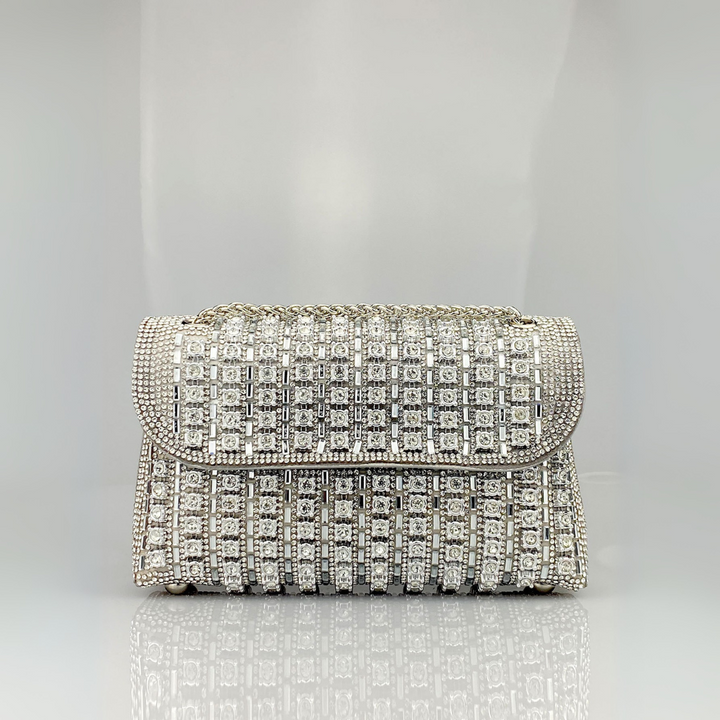 LAVIERA™ - Chic Chain Coloured Diamond Shoulder Bag