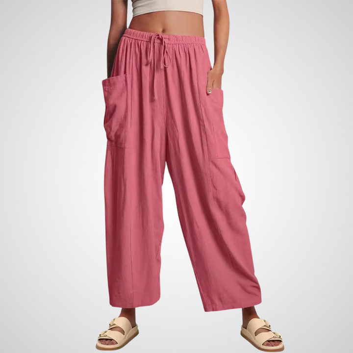LYNNA™ – Wide-Leg Comfort Trousers