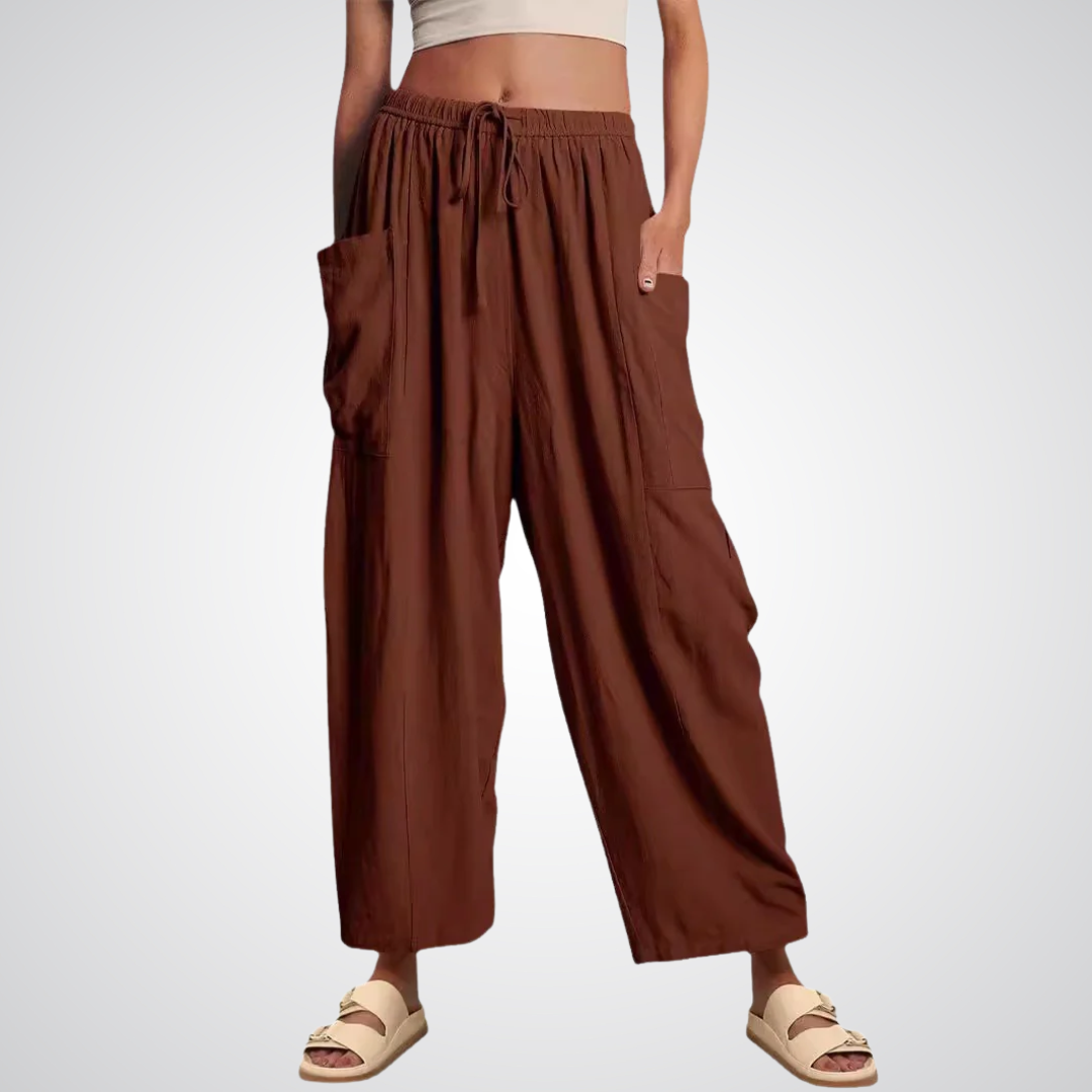 LYNNA™ – Wide-Leg Comfort Trousers