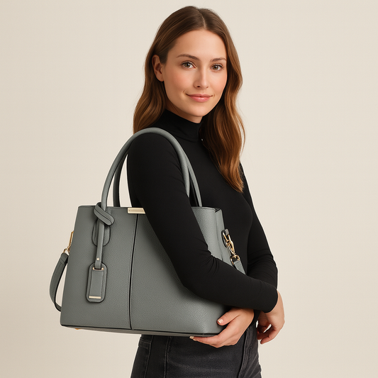 Giulia Marino | Elegant PU Leather Hanbag with Luxury Finish