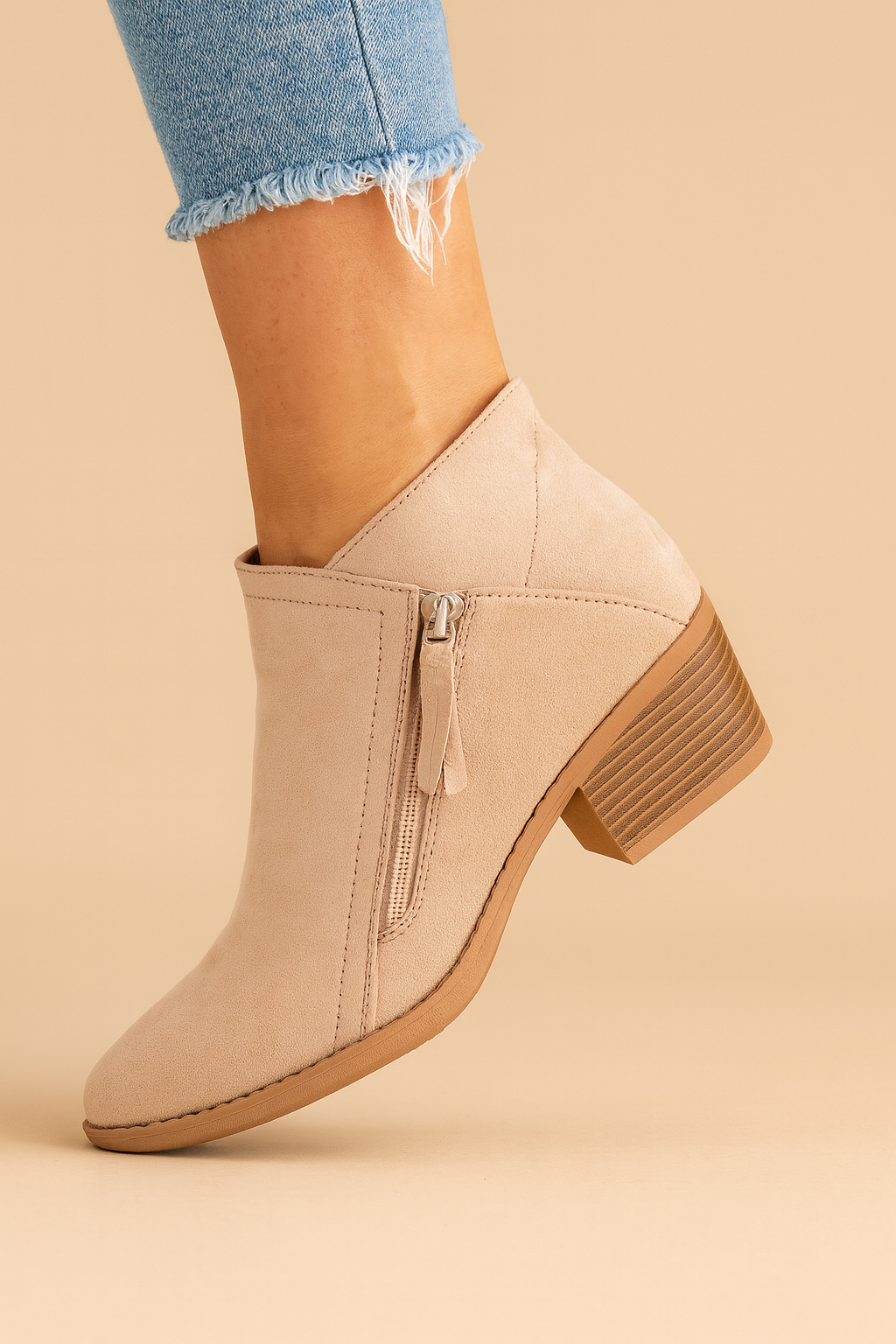 Women's Orthopedic Suede Ankle Boots | Ella