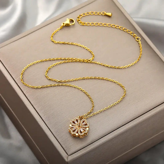 Gabrielle Moreau | Clover d’Amour Luxury Valentine's Necklace